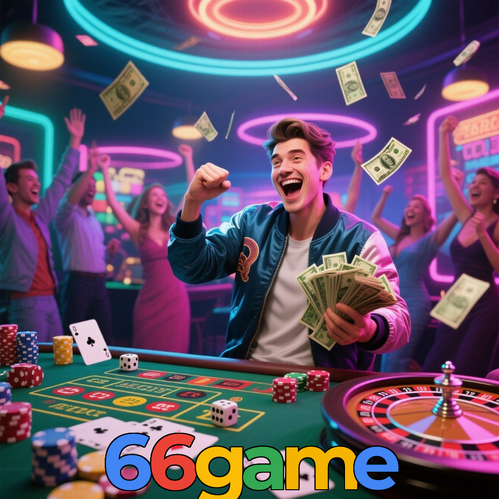 66game:Aposte no seu time e ganhe prêmios incríveis com poker e roleta!